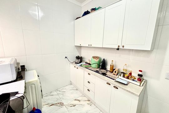 Cozinha de casa de condomínio para alugar com 2 quartos, 64m² em Jardim Popular, São Paulo