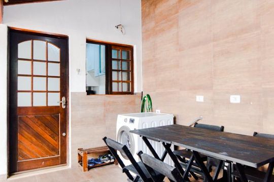 Área de Serviço - Churrasqueira de casa de condomínio à venda com 2 quartos, 107m² em Jardim do Papai, Guarulhos