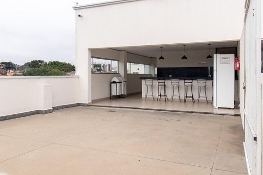 Área comum - Churrasqueira de apartamento à venda com 2 quartos, 67m² em Fanny, Curitiba