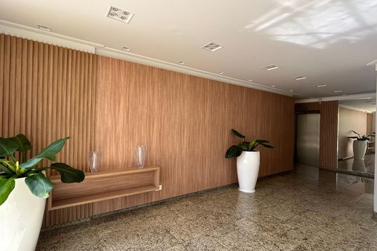 Área comum de apartamento à venda com 3 quartos, 105m² em Vila Bertioga, São Paulo