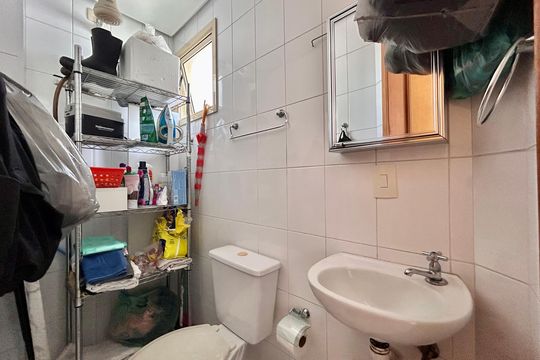Banheira de Serviço de apartamento à venda com 3 quartos, 105m² em Vila Bertioga, São Paulo