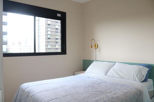 Quarto 1 de apartamento para alugar com 2 quartos, 40m² em Água Branca, São Paulo