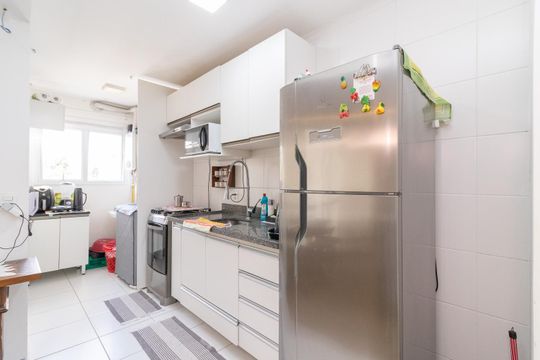 Cozinha de apartamento à venda com 3 quartos, 73m² em Vila Buenos Aires, São Paulo
