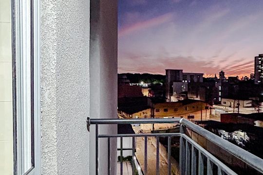 Varanda do Studio de apartamento para alugar com 1 quarto, 25m² em Vila Carrão, São Paulo