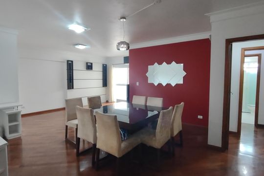 Sala de apartamento para alugar com 3 quartos, 137m² em Santo Antônio, São Caetano do Sul