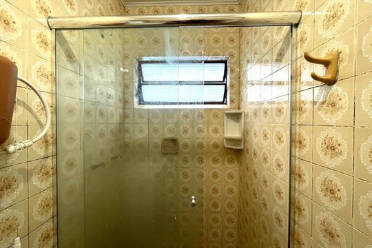 Banheiro de kitnet/studio para alugar com 1 quarto, 40m² em Morro do Espelho, São Leopoldo