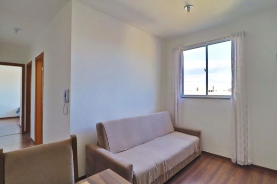 Sala de apartamento para alugar com 2 quartos, 45m² em Jardim Inconfidencia, Uberlândia