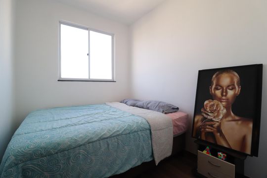 Quarto 1 de apartamento para alugar com 2 quartos, 45m² em Jardim Inconfidencia, Uberlândia
