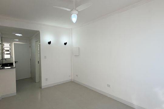 Studio de kitnet/studio para alugar com 1 quarto, 25m² em José Menino, Santos