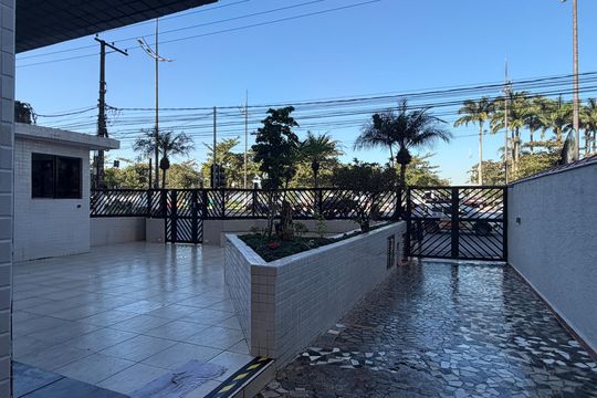Área comum de kitnet/studio para alugar com 1 quarto, 25m² em José Menino, Santos
