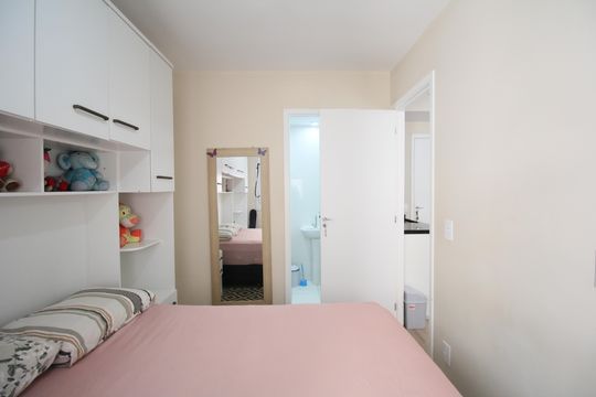 Suíte de kitnet/studio para alugar com 1 quarto, 36m² em Paraíso do Morumbi, São Paulo