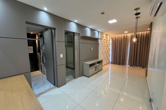 Sala de apartamento para alugar com 2 quartos, 64m² em Taguatinga, Brasília