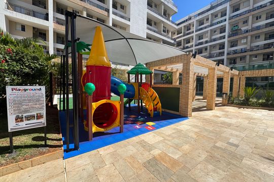 Área comum - Playground de apartamento para alugar com 2 quartos, 64m² em Taguatinga, Brasília