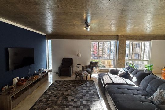 Sala - Sala de Jantar de apartamento à venda com 4 quartos, 193m² em Vila Assunção, Santo André
