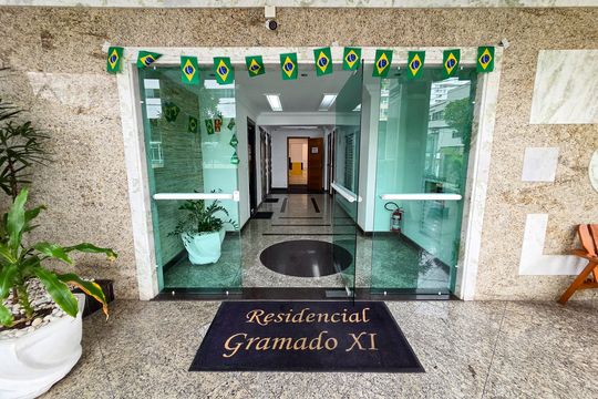 Área comum de apartamento para alugar com 2 quartos, 94m² em Guilhermina, Praia Grande