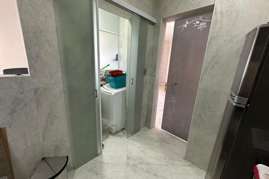 Cozinha de apartamento para alugar com 1 quarto, 74m² em Itararé, São Vicente
