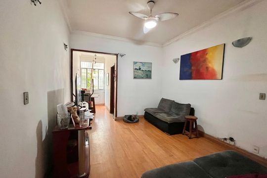 Sala de apartamento à venda com 2 quartos, 78m² em Copacabana, Rio de Janeiro