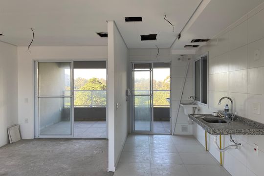 Sala - Cozinha de apartamento à venda com 3 quartos, 87m² em Umuarama, Osasco
