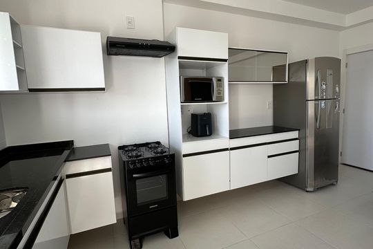 Cozinha de apartamento para alugar com 3 quartos, 73m² em Parque Campolim, Sorocaba
