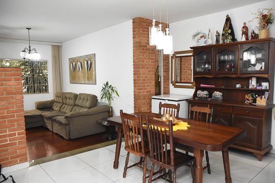 sala de jantar integrada de casa à venda com 3 quartos, 125m² em Cidade Luíza, Jundiaí