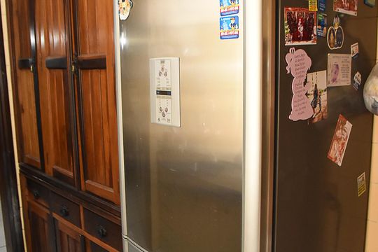 cozinha geladeira de casa à venda com 3 quartos, 125m² em Cidade Luíza, Jundiaí