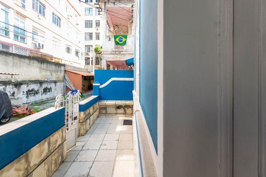 Varanda de casa para alugar com 4 quartos, 285m² em Rio Comprido, Rio de Janeiro