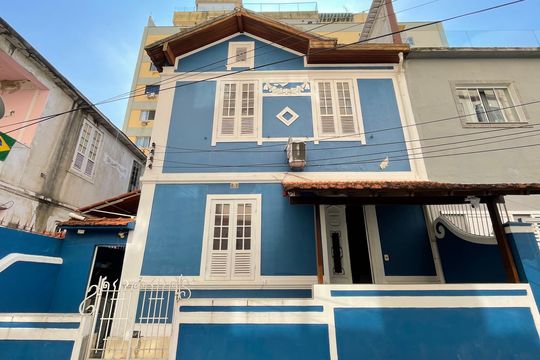 Fachada da casa de casa para alugar com 4 quartos, 285m² em Rio Comprido, Rio de Janeiro