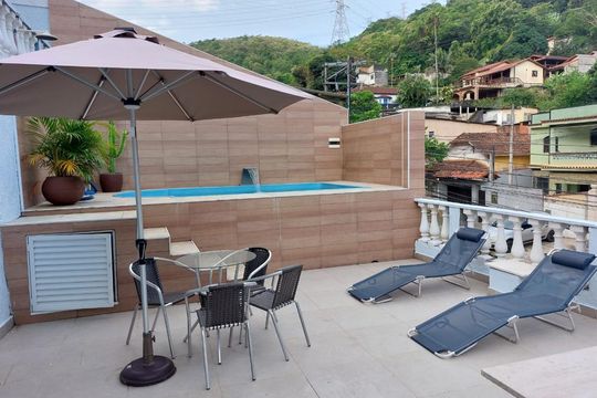 Área comum de casa à venda com 4 quartos, 260m² em Tanque, Rio de Janeiro
