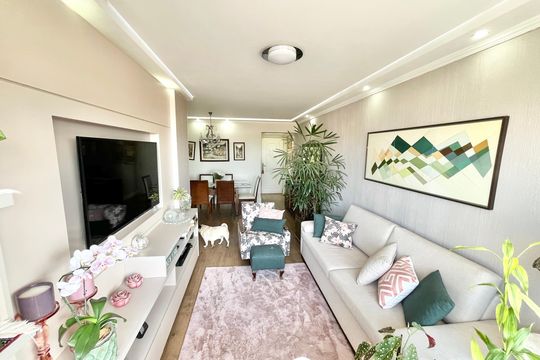 Sala de apartamento à venda com 3 quartos, 89m² em Santana, São Paulo