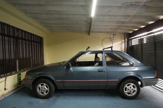 Garagem de casa à venda com 2 quartos, 106m² em Vila Floresta, Santo André