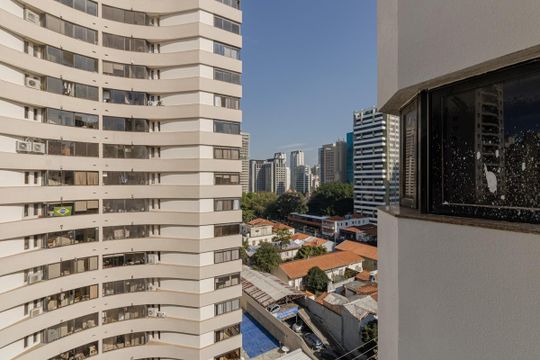 Vista da Sala de kitnet/studio à venda com 1 quarto, 30m² em Planalto Paulista, São Paulo