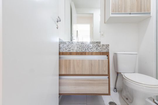 Banheiro de apartamento para alugar com 1 quarto, 41m² em Liberdade, São Paulo