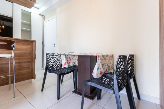 Sala de apartamento para alugar com 1 quarto, 41m² em Liberdade, São Paulo