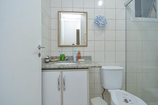 Banheiro de apartamento para alugar com 2 quartos, 48m² em Vila Constanca, São Paulo