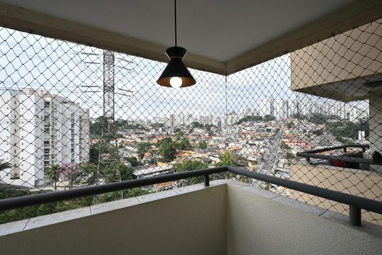 Varanda de apartamento à venda com 2 quartos, 62m² em Jardim das Palmas, São Paulo