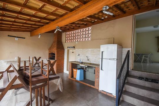 Churrasqueira de apartamento à venda com 2 quartos, 62m² em Jardim das Palmas, São Paulo