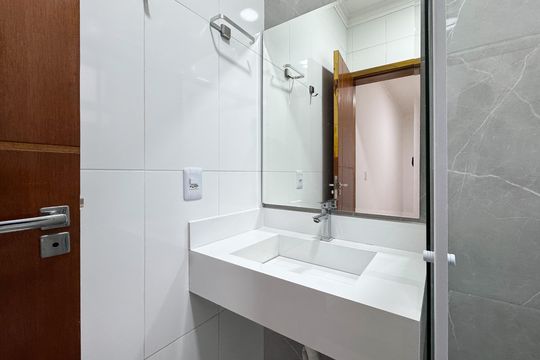 Banheiro - Suíte de casa para alugar com 3 quartos, 120m² em Vila Santa Luzia, São Bernardo do Campo