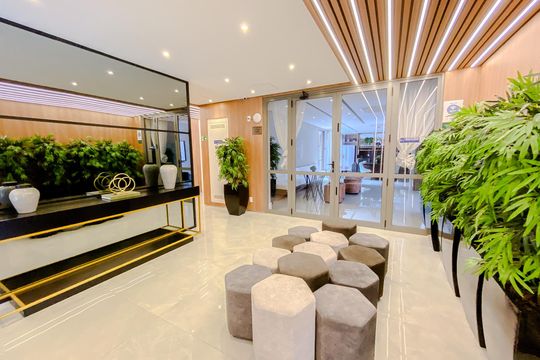 Área comum de kitnet/studio para alugar com 1 quarto, 29m² em Vila Dom Pedro I, São Paulo