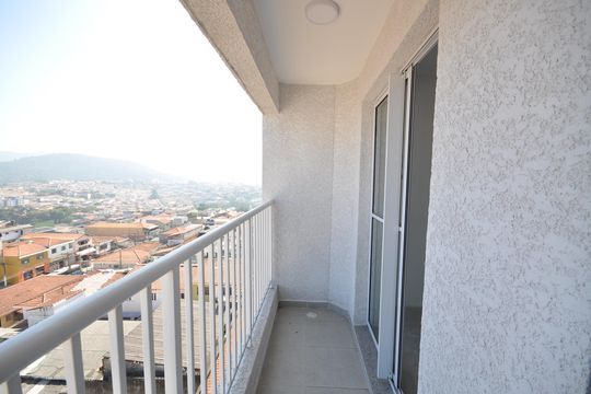 Sacada da Sala de apartamento à venda com 2 quartos, 42m² em Vila Nova Mazzei, São Paulo