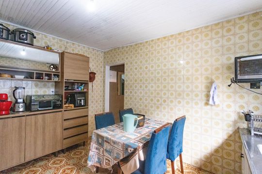 Cozinha  de casa à venda com 2 quartos, 125m² em Balneário São Francisco, Diadema
