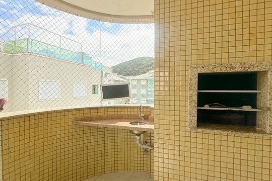 Varanda de apartamento para alugar com 3 quartos, 120m² em Ingleses Norte, Florianópolis