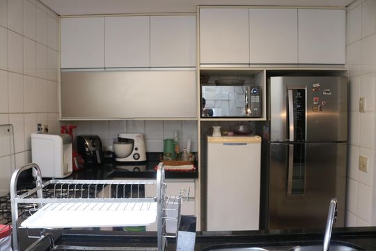 Cozinha de casa para alugar com 2 quartos, 121m² em Pompeia, São Paulo