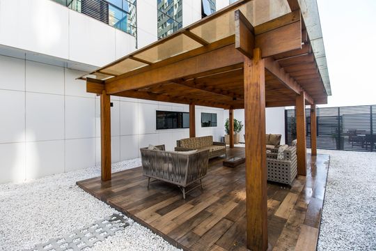 Área comum de apartamento para alugar com 1 quarto, 50m² em Bethaville I, Barueri