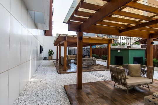 Área comum de apartamento para alugar com 1 quarto, 50m² em Bethaville I, Barueri