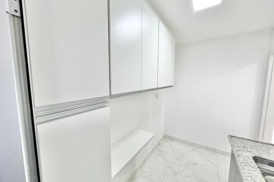 Cozinha de apartamento para alugar com 2 quartos, 60m² em Lauzane Paulista, São Paulo