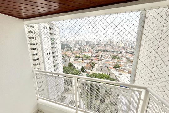 Varanda da Sala de apartamento para alugar com 2 quartos, 60m² em Lauzane Paulista, São Paulo
