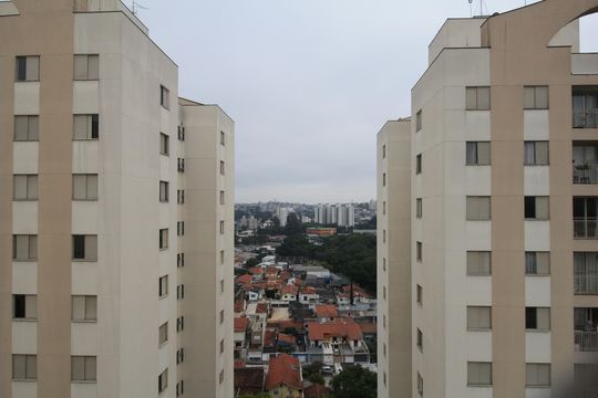Vista da Varanda de apartamento à venda com 3 quartos, 68m² em Jardim Vazani, São Paulo