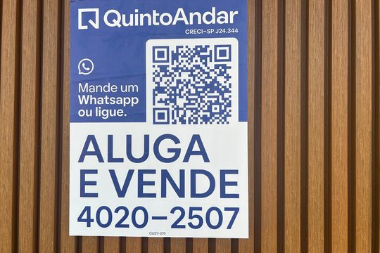 Fachada plaquinha de kitnet/studio à venda com 1 quarto, 25m² em Alto da Mooca, São Paulo