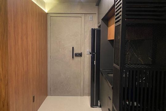 Cozinha de apartamento para alugar com 1 quarto, 21m² em Barra, Salvador
