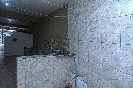 área gourmet e área de serviço_6 de casa para alugar com 2 quartos, 60m² em Vila Brasilina, São Paulo